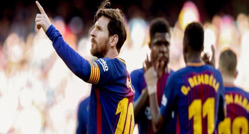 ميسي.. ماكينة أهداف مضمونة لبرشلونة في النهائيات